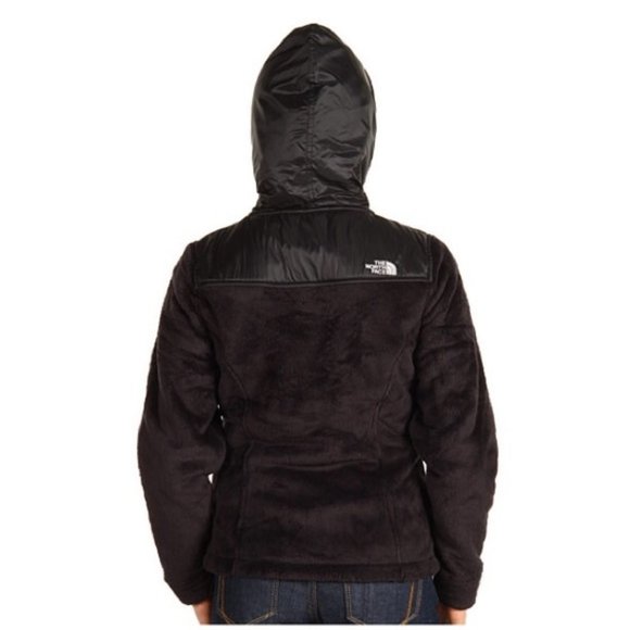 The North Face Oso Hooded Silken Fleece Full Zip Jacket Black S - Picture 2 of 16